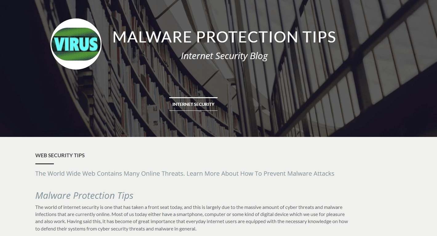 防止惡意軟件破壞網站數據 防止惡意軟件破壞網站數據